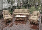 Round Rattan Sofa Set Esr-9250